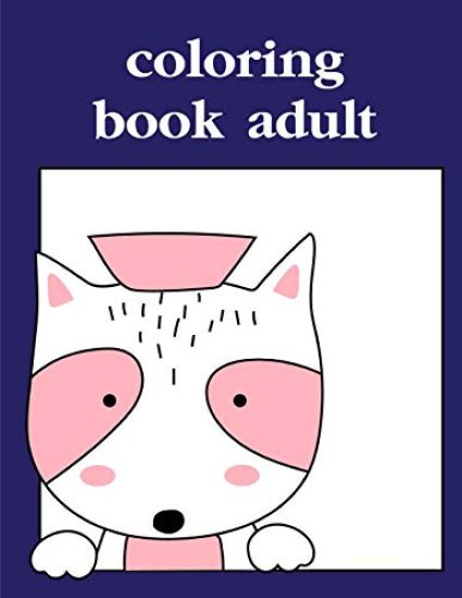 Coloring Book Adult: Funny Animals Coloring Pages for Children, Preschool, Kindergarten age 3-5