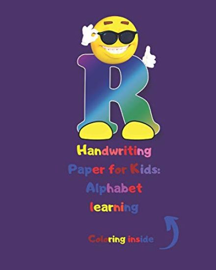 Handwriting Paper for Kids: Alphabet learning: Cursive Writing Books for Kids.Handwriting Practice Paper:3-Line and Checkered Writing Sheets for K