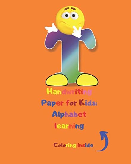 Handwriting Paper for Kids: Alphabet learning: Cursive Writing Books for Kids.Handwriting Practice Paper:3-Line and Checkered Writing Sheets for K