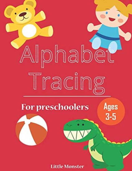 Alphabet Trace the Letters: Practice Handwriting Workbook Letter for Preschoolers, Kids age 3-5 Kindergarten, Alphabet Writing Practice