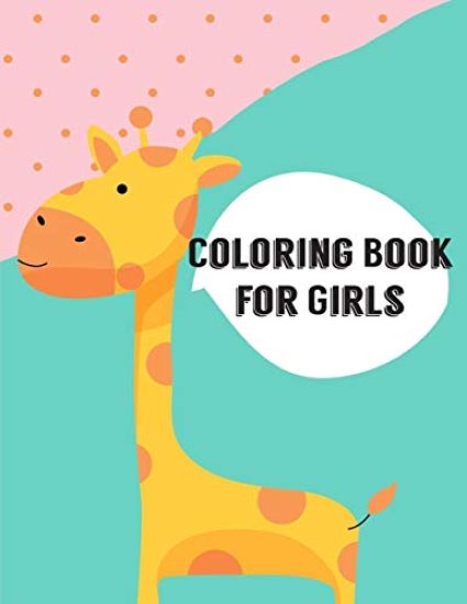 Coloring Book For Girls: Cute Chirstmas Animals, Funny Activity for Kids's Creativity