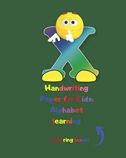 Handwriting Paper for Kids: Alphabet learning: Cursive Writing Books for Kids.Handwriting Practice Paper:3-Line and Checkered Writing Sheets for K