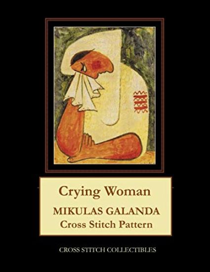 Crying Woman: Mikulas Galanda Cross Stitch Pattern
