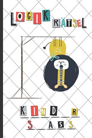 Logikrätsel: KinderSpass: kindgerechte Variante von Galgenmännchen als vorgezeichnetes Galgentierchen - inkl. Alphabet Tabelle - lu