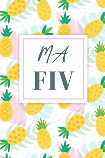 Ma FIV: Carnet de suivi de votre Fécondation In Vitro - Idéal pour garder une Trace de votre parcours de FIV - 100 Fiches à re