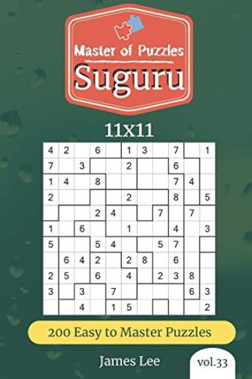 Master of Puzzles - Suguru 200 Easy to Master Puzzles 11x11 (vol. 33)