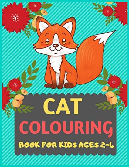 Cat Colouring Book For Kids Ages 2-4: Cat coloring book for kids & toddlers -Cat coloring books for preschooler-coloring book for boys, girls, fun act