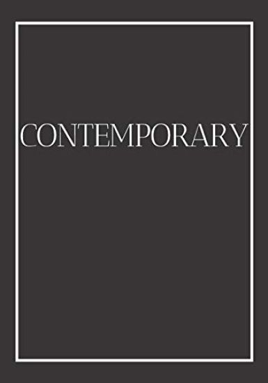 Contemporary: A decorative book for coffee tables, bookshelves and end tables: Stack style decor books to add home decor to bedrooms