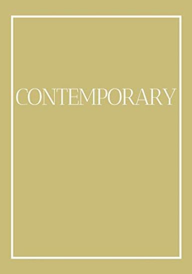 Contemporary: A decorative book for coffee tables, bookshelves and end tables: Stack style decor books to add home decor to bedrooms
