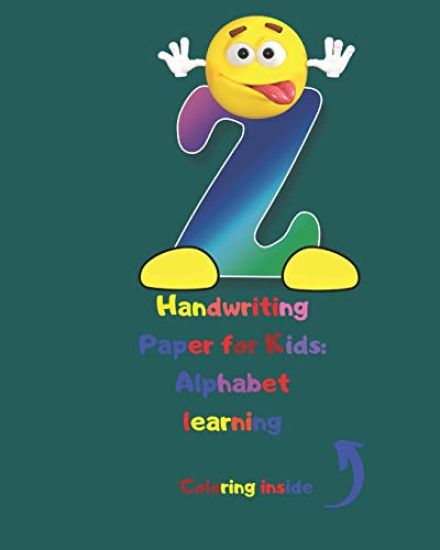 Handwriting Paper for Kids: Alphabet learning: Cursive Writing Books for Kids.Handwriting Practice Paper:3-Line and Checkered Writing Sheets for K