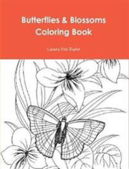 Butterflies & Blossoms Coloring Book