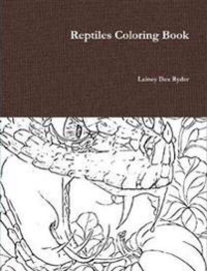Reptiles Coloring Book