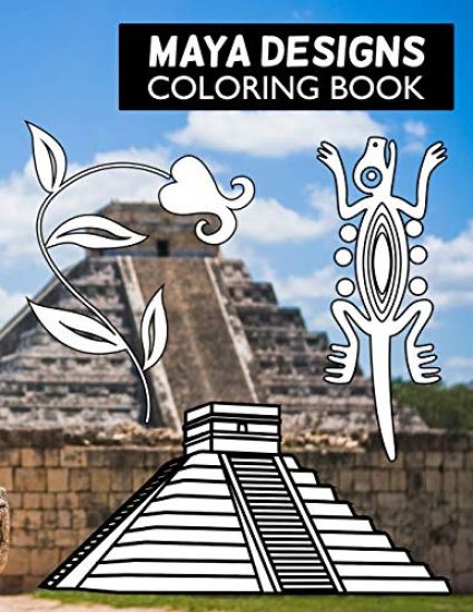 Maya Designs Coloring Book