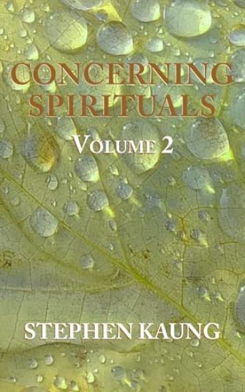 Concerning Spirituals Volume 2