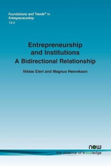 Entrepreneurship and Institutions