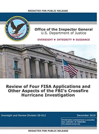 Office of the Inspector General Report