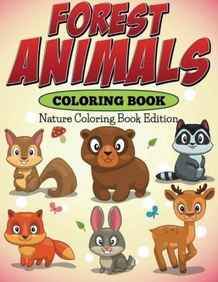 Forest Animals Coloring Book