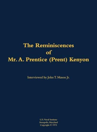 The Reminiscences of Mr. A. Prentice (Prent) Kenyon