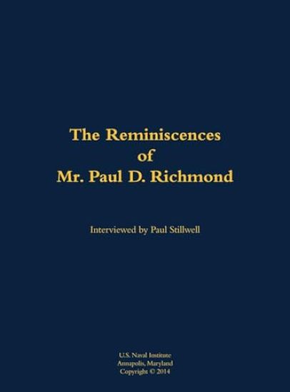 The Reminiscences of Mr. Paul D. Richmond