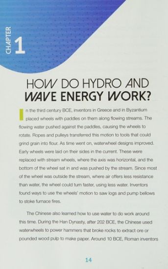 The Science of Hydro and Wave Energy
