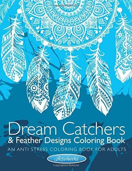 Dream Catchers & Feather Designs Coloring Book