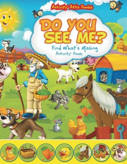 Do You See Me? Find What's Missing Activity Book
