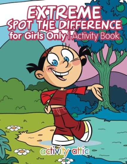 Extreme Spot the Difference for Girls Only Activity Book