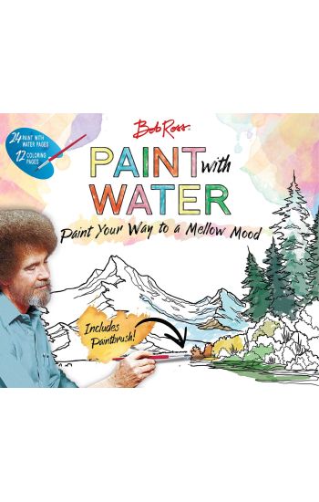 BOB ROSS PAINT WITH WATER