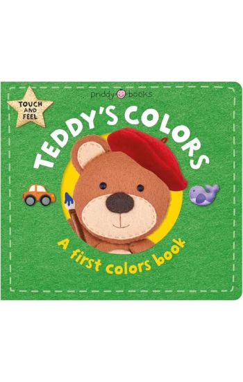 Teddy's Colors (Learn with Bear): A Touch-And-Feel Book