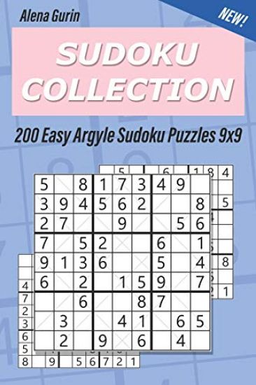 Sudoku Collection: 200 Easy Argyle Sudoku Puzzles 9x9