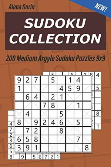 Sudoku Collection: 200 Medium Argyle Sudoku Puzzles 9x9