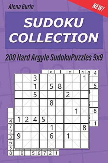 Sudoku Collection: 200 Hard Argyle SudokuPuzzles 9x9