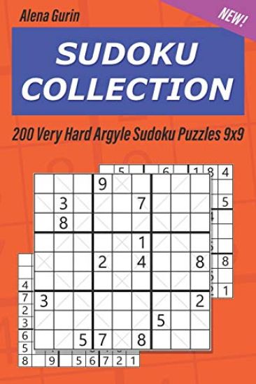 Sudoku Collection: 200 Very Hard Argyle Sudoku Puzzles 9x9
