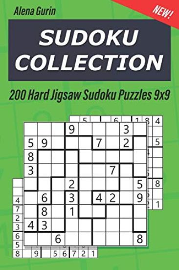 Sudoku Collection: 200 Hard Jigsaw Sudoku Puzzles 9x9