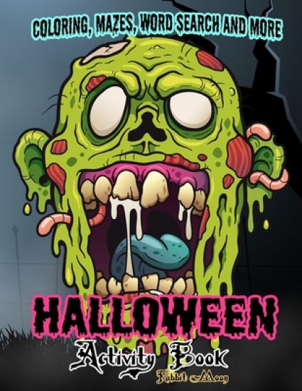 Halloween Activity book: A Fun Kid Workbook Game For Learning, Coloring, Mazes, Word Search and More !