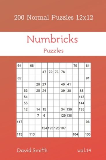 Numbricks Puzzles - 200 Normal Puzzles 12x12 vol.14