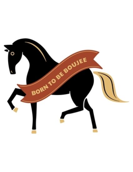 Born to be Boujee: 150 Pages, Soft Matte Cover, 8.5 x 11