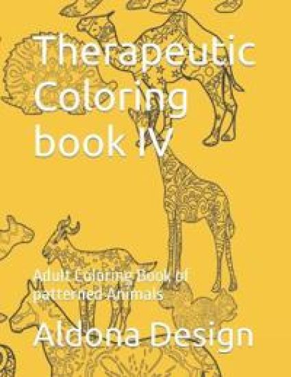 Therapeutic Coloring book IV