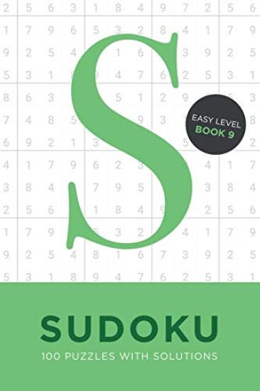 Sudoku 100 Puzzles with Solutions. Easy Level Book 9: Problem solving mathematical travel size brain teaser book - ideal gift