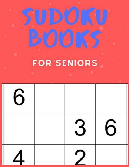 Sudoku Books For Seniors: Strategy Games - 50 Puzzles - Paperback - Made In USA - Size 8.5x11