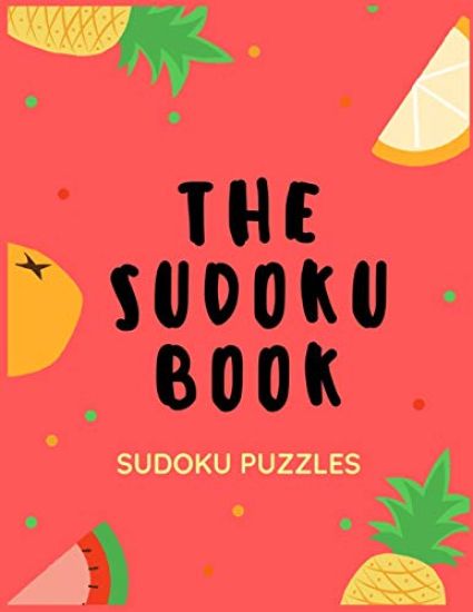 The Sudoku Book - Sudoku Puzzles: For Adults With Anxiety - 50 Puzzles - Paperback - Made In USA - Size 8.5x11