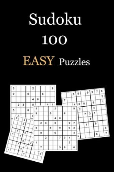 Sudoku 100 EASY Puzzles: Puzzle Book With Solutions - 125 pages - 6"x9"