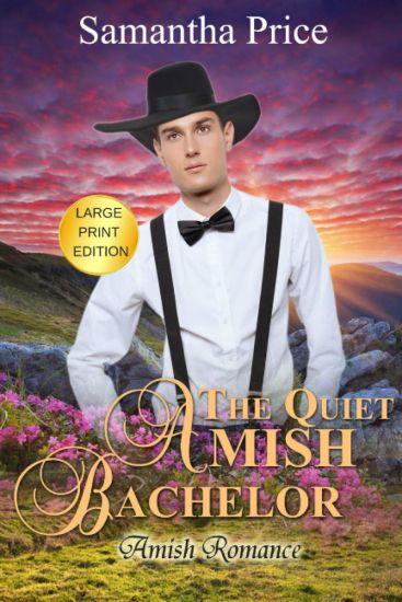 The Quiet Amish Bachelor LARGE PRINT
