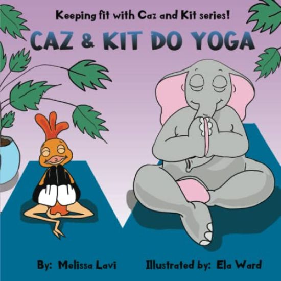 Caz and Kit do Yoga