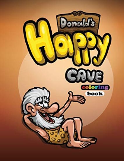 Donald's Happy Cave: coloring book