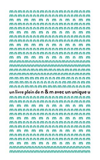 Un livre plein de n & m avec un unique u