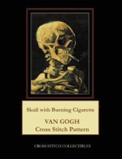 Skull with Burning Cigarette