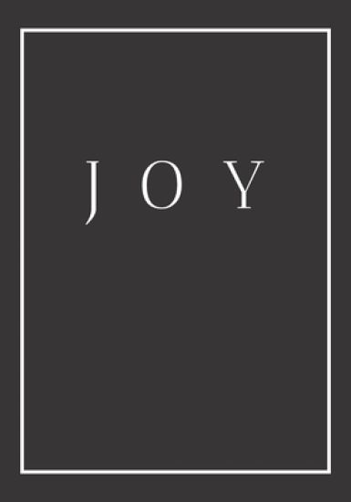 Joy: A decorative book for coffee tables, end tables, bookshelves and interior design styling Stack home books to add decor