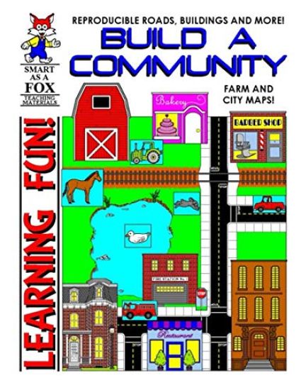 Build a Community: Create Your own City and Farm Mapping Activity