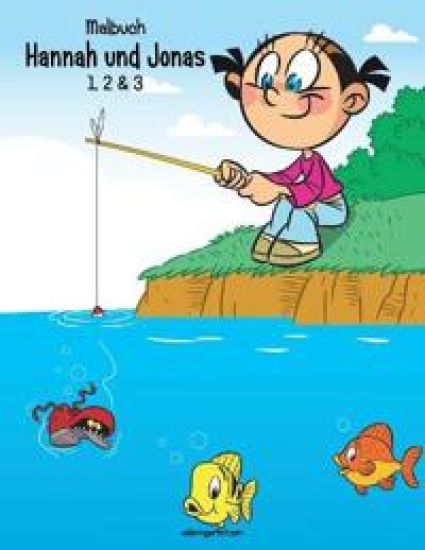Malbuch Hannah und Jonas 1, 2 & 3